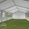 Marquee Party Tent gazebo shelter 3x6 m PE 350 N, white
