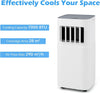 Tangzon 7000 BTU Portable Air Conditioner 4-in-1 Dehumidifier Remote Timer