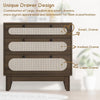 3 Drawer Dresser Bedside Table Chest for Bedroom Entryway Living Room Cabinet