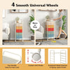 10 Drawers Storage Home Office Organizer Trolley Mobile Rolling Utility Cart
