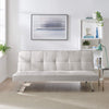 Cream Sofa Bed 3 Seater Click Clack - Britney