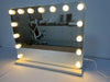 LED Hollywood Vanity Makeup Mirror Large Light Mirrors with 15 Dimmable Bulbs