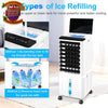 4 In 1 Portable Air Cooler 14L Evaporative Cooling Fan Remote Control 60W