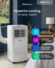 Pro Breeze 5000 BTU Portable Air Conditioner Smart WiFi Remote Dehumidifier Fan