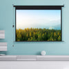 Electric Motorized Projector Screen Home 4:3/16:9 HD Cinema Screen with Remote