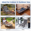 Lounge Sleeper Bed w/6-Position Adjustable Backrest