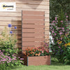 Trellis Planter Box Raised Garden Bed Climbing Plants Flowers Privacy Screen