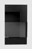 Bio fireplace 650x400 with glass Black Structural