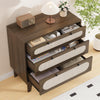 3 Drawer Dresser Bedside Table Chest for Bedroom Entryway Living Room Cabinet