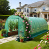 Polytunnel 6m x 3m - Quality 6 Section Greenhouse - Galvanised Frame Pollytunnel