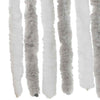 Fly Curtain Grey and White 100x200 Chenille Z9O3