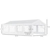 Garden Gazebo Marquee Party Wedding Tent Portable Carport Shelter Car Canopy