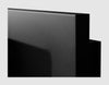 Hanging bio fireplace 650x400 black structural matt