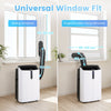 12000BTU Portable AC Unit 5-in-1 Air Conditioner With Cool Heat Fan Dehumidifier