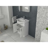 Bathroom Cabinet Vanity Unit Sink Basin Storage White Ceramic Bundle Furniture