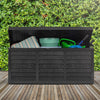 320 Litre Outdoor Storage Box Garden Patio Plastic Chest Lid Container Multibox