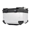 65L Motorcycle Top Box Aluminium Waterproof Rear Luggage Case Anti Theft Lock He