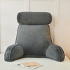 Backrest Reading Pillow with Neck Rest Lumbar Support Arm Seat Cushion Lounger