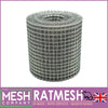 The Mesh Company Galvanised Rat Mesh Roll | Rodent Proofing Welded RatMesh Roll