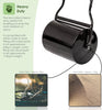 Lawn Roller Garden Grass Roller Heavy Duty Steel Water Fill Drum Push Handle 72L