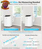 12000 BTU Portable Air Conditioner 3-in-1 Remote Window Kit Cooling Unit White