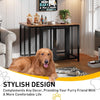 Sturdy Metal Pet Dog Crate Dog Kennel Cage Furniture Sofa End Table Storage