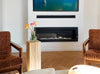 BIOFIREPLACE 1200X400 black structural with glass
