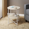 Led Coffee Table With 2 Drawer Storage, High Gloss Coffee Table For Living Room