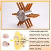Chicken Plucker Drill Attachment Chicken Plucker 18 Size Chicken Removal