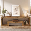 TV Stand for 55/60/65/75-Inch TVs,63-Inch Farmhouse Entertainment Center Console