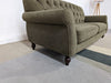 Dusk Hebden Olive Green Velvet 3 Seater Sofa RRP £1689