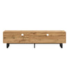 TV Stand 190cm Entertainment Center with 1 Drawer, 3 Compartments, LED Lighting