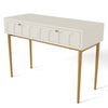 MODERN CONSOLE TABLE 2 DRAWERS WOODEN HALLWAY LIVING ROOM STORAGE FURNITURE