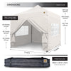 ® Pop Up 3x3m Heavy Duty Waterproof Commercial Grade MarketStall