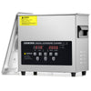 CREWORKS 3L Ultrasonic Cleaner with Degas Gentle Modes 150W Heater 30min Timer