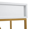 Console Table Side Table Narrow Hallway Furniture Cabinet with 2 Drawers Storage
