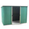 8X4 Metal Garden Shed Heavy Duty Storage Sheds House Pent Roof Sliding Doors