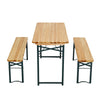 Wood Metal Picnic Table Bench Set Furniture Garden Outdoor Patio Desk Chair Seat