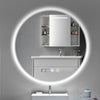 Illuminated Bathroom Mirror with LED Lights Wall Mounted Demister Touch Sensor