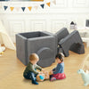 Kids Play Couch 8PCS Toddler Couch Modular Kids Play Couch Sofa for Playroom🔥
