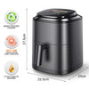 1000W Air Fryer 5 Modes Digital Touch Screen Mini Oven Oil Free DIY 2.5L Baskets