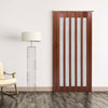 6/10mm Kitchen Bathroom PVC Concertina Accordion Door Bi Folding Sliding Panels