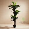 Large 150cm Fake Palm Tree, Realistic Artificial Floor Plant, Indoor Outdoor Dec