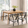 Dusk Heidi Natural Solid Oak 4-8 Seater Extendable Dining Table RRP £449