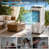 10L Portable Air Cooler Fan Humidifier Remote Timer 3 Speed Home Office Cooling