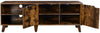 Industrial Rustic TV Cabinet Media Stand Unit w/ 2 Doors & 2 Adjustable Shelves