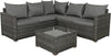 5 Seater Rattan Garden Furniture Set Sofa Coffee Table Lounge Sets Outdoor Patio