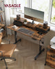 Electric Standing Desk with Built-In Power Strip, LSD182X11V1