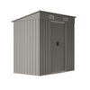 4x6 FT Garden Shed Glitter Storage Shed Waterproof with Foundation Kit and Vents