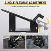 Heavy Duty Motorcycle Wheel Chock Stand 1800lb Adjustable 3-Position,Fits 15-21"